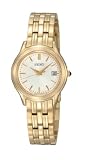 Seiko Damen-Armbanduhr XS Analog Edelstahl beschichtet SXDC24P1