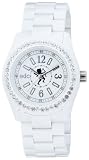 edc Damen-Armbanduhr Disco Glam - disco white with stones A.EE900172002