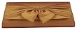 Clutch, Satin Shinny , Two Tone Material, Bow Design, Evening Bag - Gina (N8160)