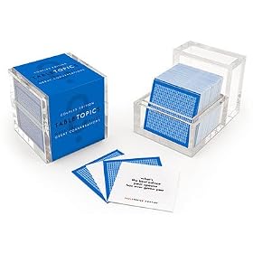 Table Topics Conversation Cards - Couples Edition (Blue)