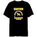 New Protected By Bedlington Terrier Parking Sign Dogs Mens T-Shirt (Black, Sizes X-Small - XXX-Large)