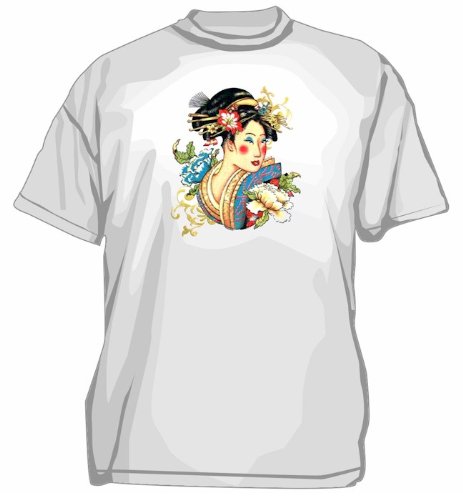 Geisha Girl TATTOO STYLE Logo Kids T Shirt 2T thru Youth XL Review