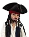 Jack Sparrow Hat w/ Beaded Braids Child