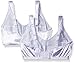 Just My Size Women's Gel Cushion Strap Soft Cup Plus Size Bra 2-Pack Bundle (1105) (A1105)