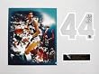 George Gervin San Antonio Spurs Autographed Matted 24x18 Number Piece with Ice Inscription