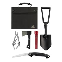 Gerber 05635 Sport Utility Kit - Including Multi-Plier 600, Back Paxe (ax), Folding Spade Shovel, Exchange-A-Blade saw, Flashlight, Carrying Case