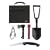 Gerber 05635 Sport Utility Kit - Including Multi-Plier 600, Back Paxe (ax), Folding Spade Shovel, Exchange-A-Blade saw, Flashlight, Carrying Case