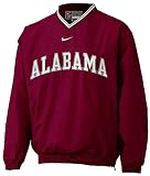 Alabama Crimson Tide V-Neck College Windshirt By Nike Team Sports