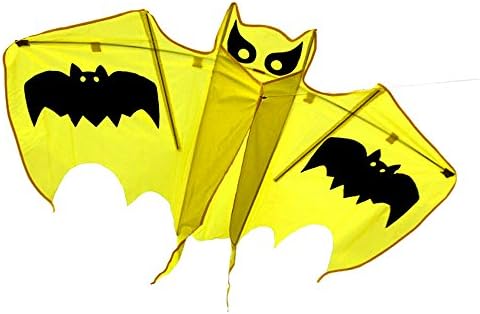 US Sky Kite Small Cute Bat Children's Toys Kite New Yellow Color