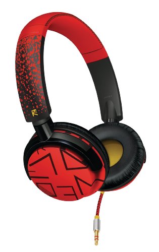 Philips O'Neill SHO8803/28 On-Ear Headphones (Rebel Red)