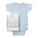 Gerber 5-pk. Tonal Onesies - Blue