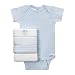 Gerber 5-pk. Tonal Onesies - Blue