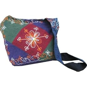 Ari Embroidery Bag - Colorful, Fun and Fair Trade!