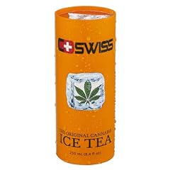 Cswiss Cannabis Ice Tea, Hanf Eistee, Dose, 250 ml, 6er Pack (6 x 250 ml)