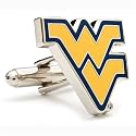 West Virginia Mountaineers Executive Cufflinks w/Jewelry Box
