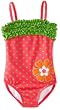 Hartstrings Girls 2-6X Little One Piece Polka Dot Bathing Suit