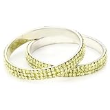 Chamak by priya kakkar Set Of 2 Bright Yellow 