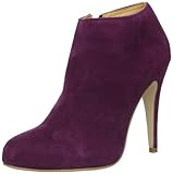 Buffalo London 111-8510 KID SUEDE 135279, Damen Fashion Halbstiefel & Stiefeletten, Rot (WINE 01), EU 36
