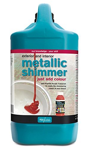 Metallic Shimmer Pearlescent Paint for Interior and Exterior Gallon