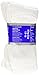 Diabetic CREW Socks MEN XL, sock size 13-15, 1 dozen Pairs, white