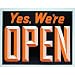 Tools & Hardware : OPEN/CLOSED Plastic Sign