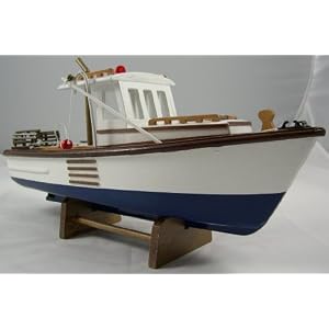 Click to buy Maine Wedding Venues: Replica New England Lobster Boat Model from Amazon!
