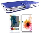 Bundle Monster Barnes & Noble Nook Synthetic Leather Case Cover Jacket + Skin Sticker + Screen Protector Ebook Accessories Combo - Fit 3G and Wifi Version