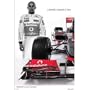 McLaren Lewis Hamilton Formula One F1 Sports Poster Print - 24x36 Poster Print, 24x36