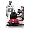 McLaren Lewis Hamilton Formula One F1 Sports Poster Print - 24x36 Poster Print, 24x36