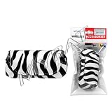 Black and White Zebra Animal Skin Horizontal Cover Pouch Belt Clip for Nokia 6301 / 6300i, 3555, 6555