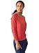 Alternative Women's Slouchy Pullover Sweatshirt, Eco True Red, Medium