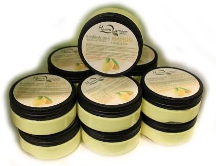 Mango Organic Body Scrubb 3.4 Oz. Hommlamoon Brand