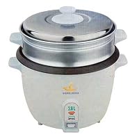 Black and Decker RC2800 2.8 Liter (15 Cup) Rice Cooker Non-Stick Stainless Steel Lid 220 Volt Not For Use in USA
