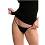 Women's Thong Baby 1x1 Rib
