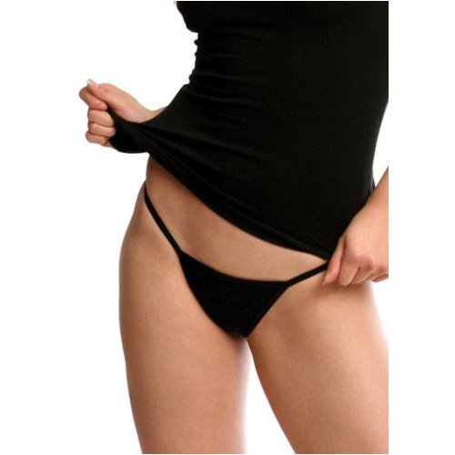 41dR%2BJUTzdL Womens Thong Baby 1x1 Rib