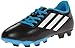 adidas Performance Conquisto Firm-Ground J Soccer Cleat ,Black/White/Solar Blue,1.5 M US Little Kid