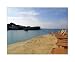 Chairs along Canal D'Amour, in Corfu Greece Places Photographic Poster Print by Matt D. Rudin, 24x20