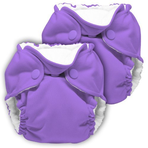 Lil Joey All-in-One Cloth Diaper (Pack of 2, Amethyst) by Lil Joey