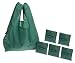 BAGGU Reusable Shopping Tote - 6-Pack,Hunter,one size