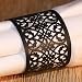 Paper Orchid Filigree Napkin Ring Black(10 Pack)