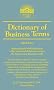 Dictionary of Business and Economics Terms (Barron's Business Dictionaries) (Barron's Dictionary of Business & Economics Terms)