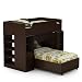 South Shore Logik Collection Twin 39-Inch Loft Bed Kit, Chocolate