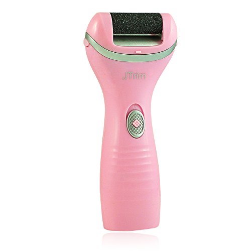 Foot Pedicure Machine By JTrim FinePedi Micro Pedi Electric Callus Remover For Feet Care Foot File Shaver Tool Include Travel Case Ladies in Pink JPT-CR200 Jay's Products