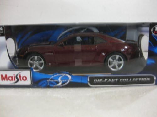 2010 Chevrolet Camaro SS RS In Maroon Diecast 1:18 Scale By Maisto
