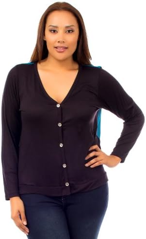 Haute 18 Plus Size Back Cut Out Sheer Cargdigan