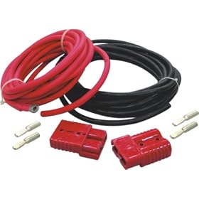 Click here to buy BullDog Winch Wiring 16ft Winch Wiring Kit -(2 GA) double power & ground wire with... by Bulldog Winches.