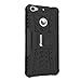 AMZER Hybrid Warrior Case Cover Skin for Leeco Le 1S, Letv Le 1S - Retail Packaging - Black