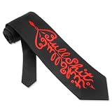 Bullsh*t Extra Long Tie by The American Necktie Co - Black Microfiber