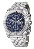 Breitling A1335611-C749-372A Chronomat Evolution Blue Dial Stainless Steel Men's Automatic Chronograph, Chronometer Watch