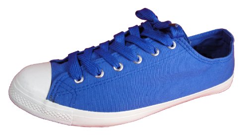 Andres Machado Women's BLUE Canvas Last Generation Tennis Big Size Shoes